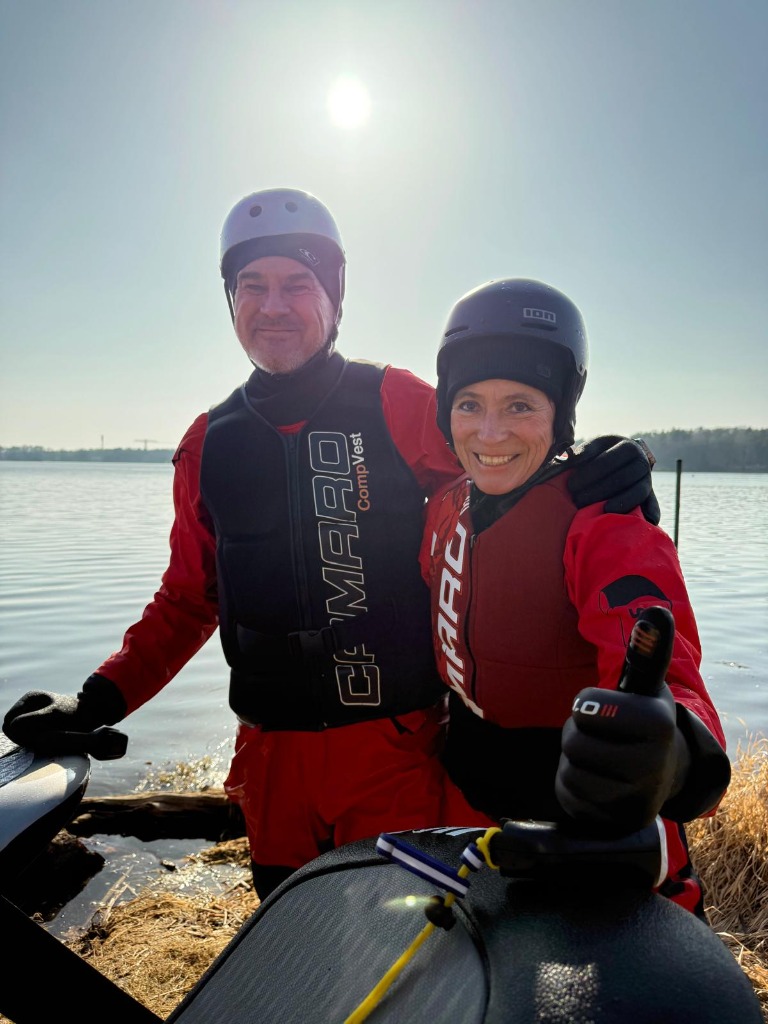 E-Foiling auf dem See